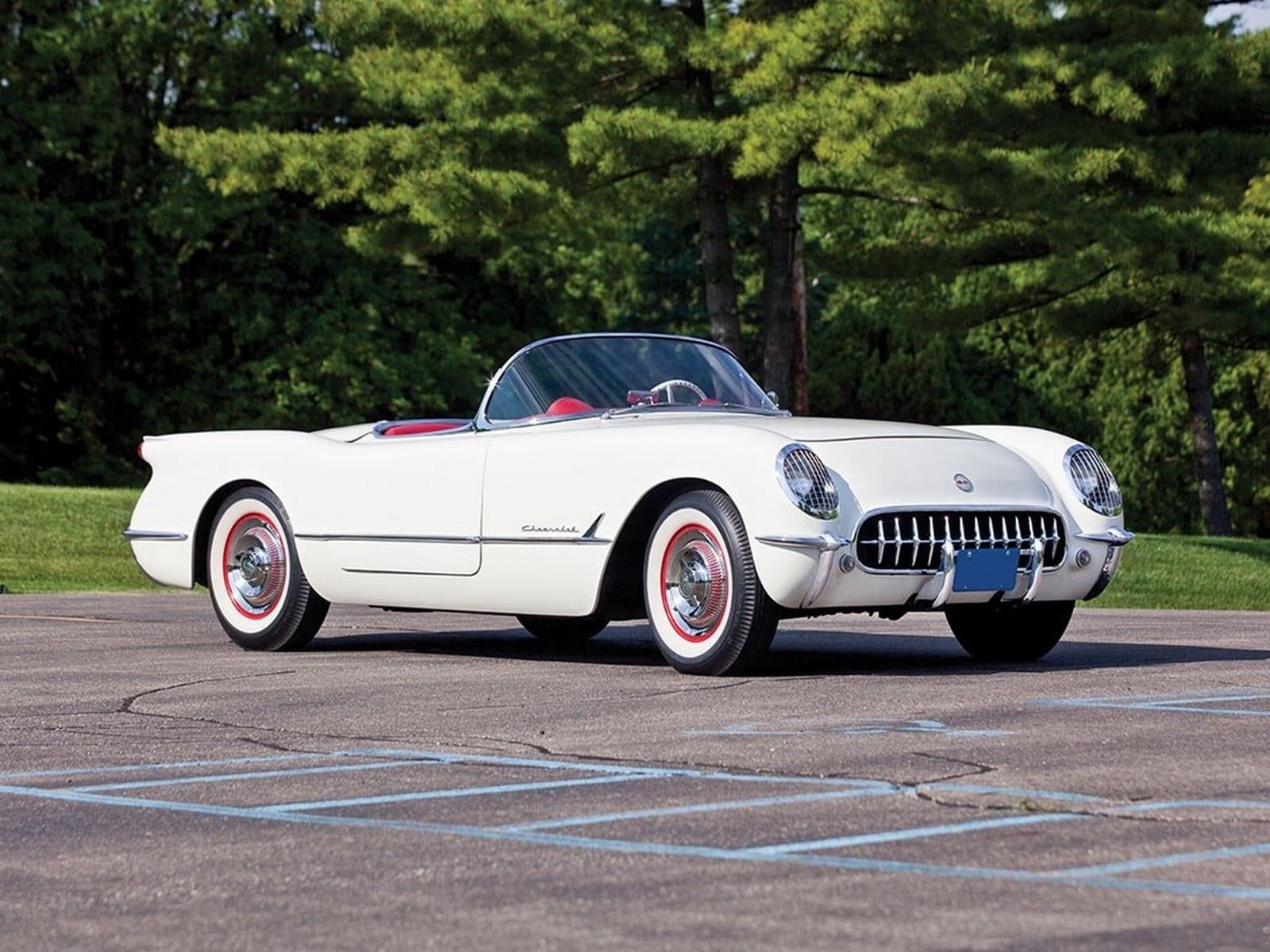 CHEVROLET CORVETTE POLO WHITE, foto 1