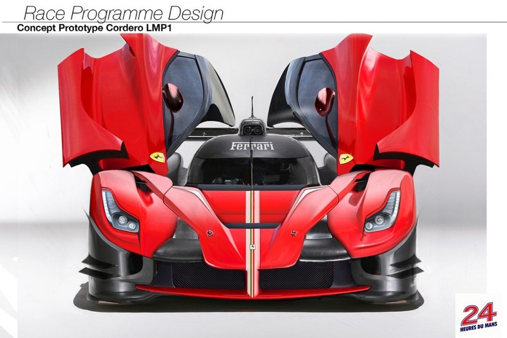 FERRARI LaFERRARI LMP1 RENDERINGS, foto 2