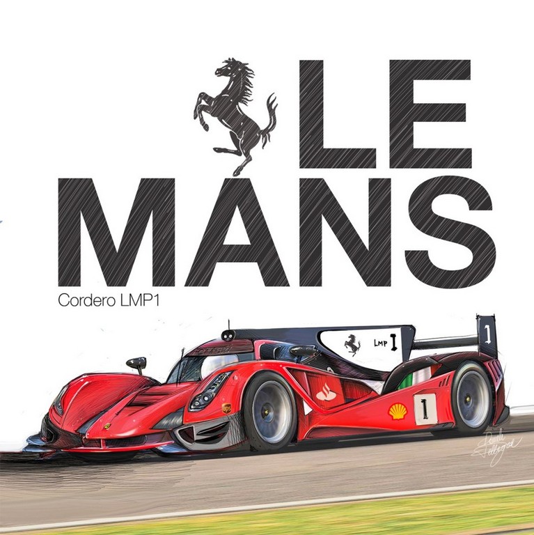 FERRARI LaFERRARI LMP1 RENDERINGS, foto 3