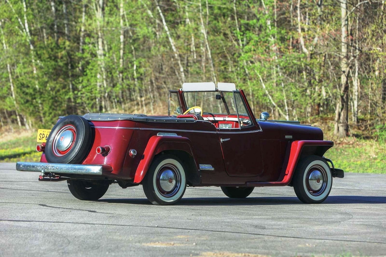 WILLYS JEEPSTER MAROON, foto 2