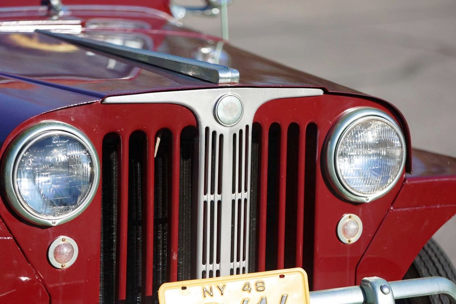 WILLYS JEEPSTER MAROON, foto 4