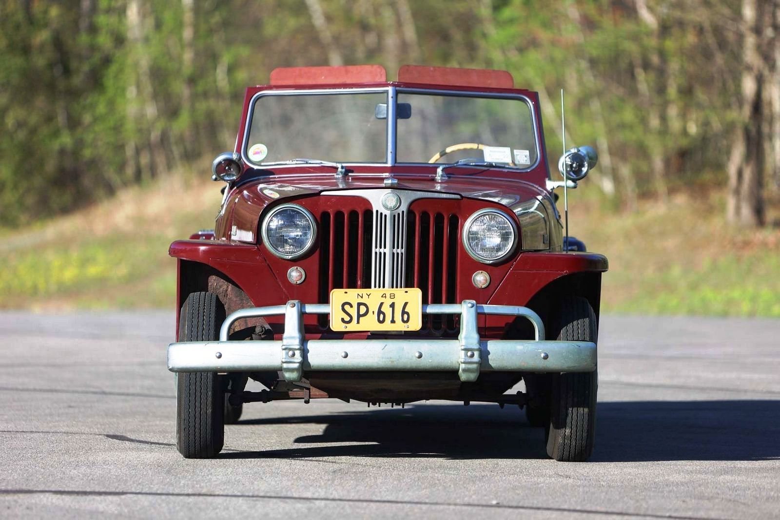 WILLYS JEEPSTER MAROON, foto 14