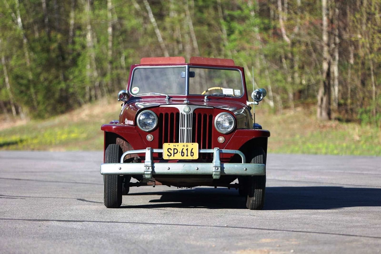 WILLYS JEEPSTER MAROON, foto 15