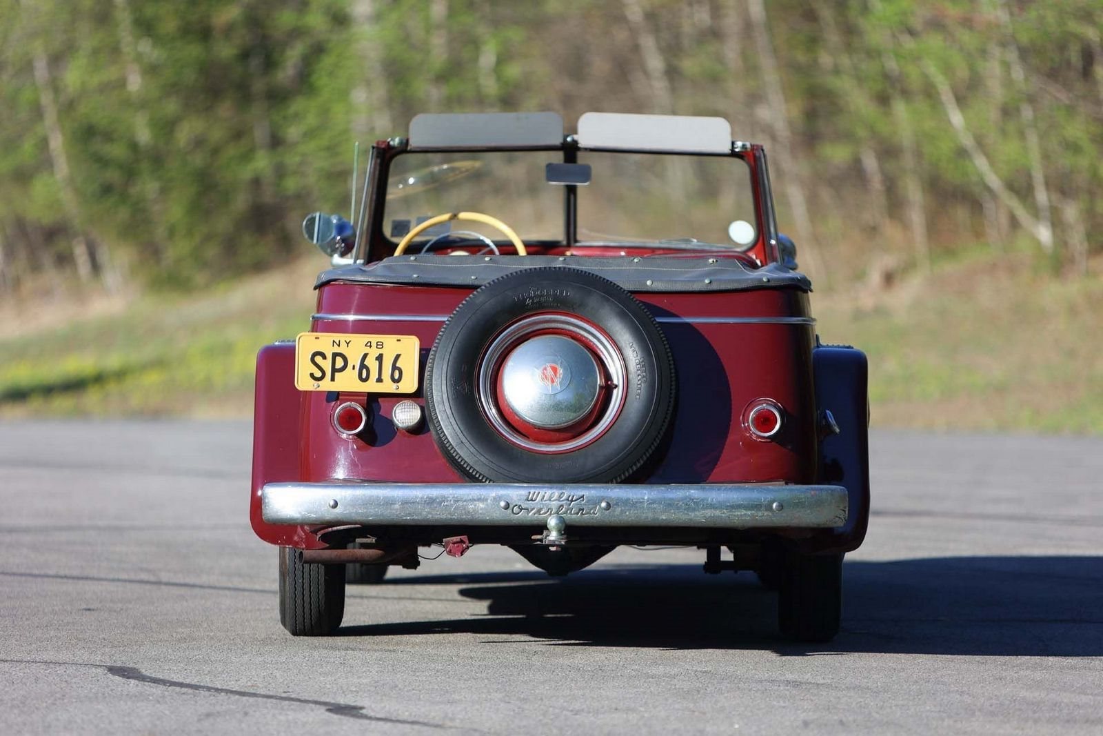 WILLYS JEEPSTER MAROON, foto 19