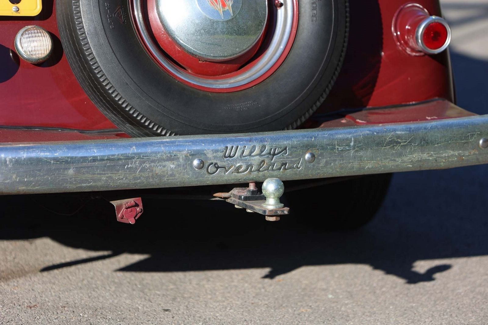 WILLYS JEEPSTER MAROON, foto 23