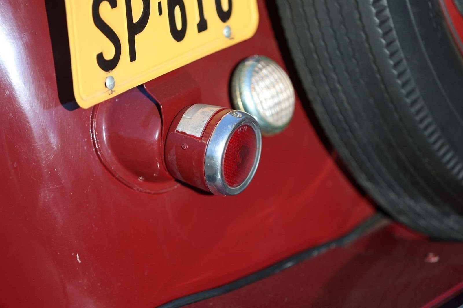 WILLYS JEEPSTER MAROON, foto 27