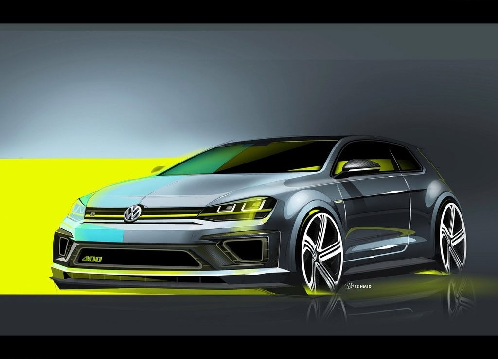 VOLKSWAGEN GOLF R400 CONCEPT, foto 9