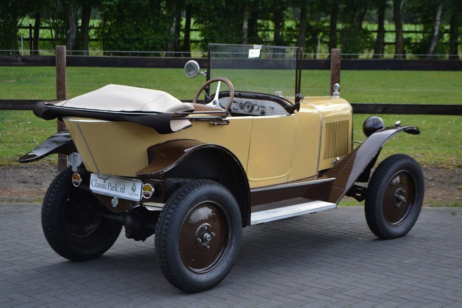 1924 - CITROËN 5HP TYPE C CABRIOLET BEIGE, foto 6