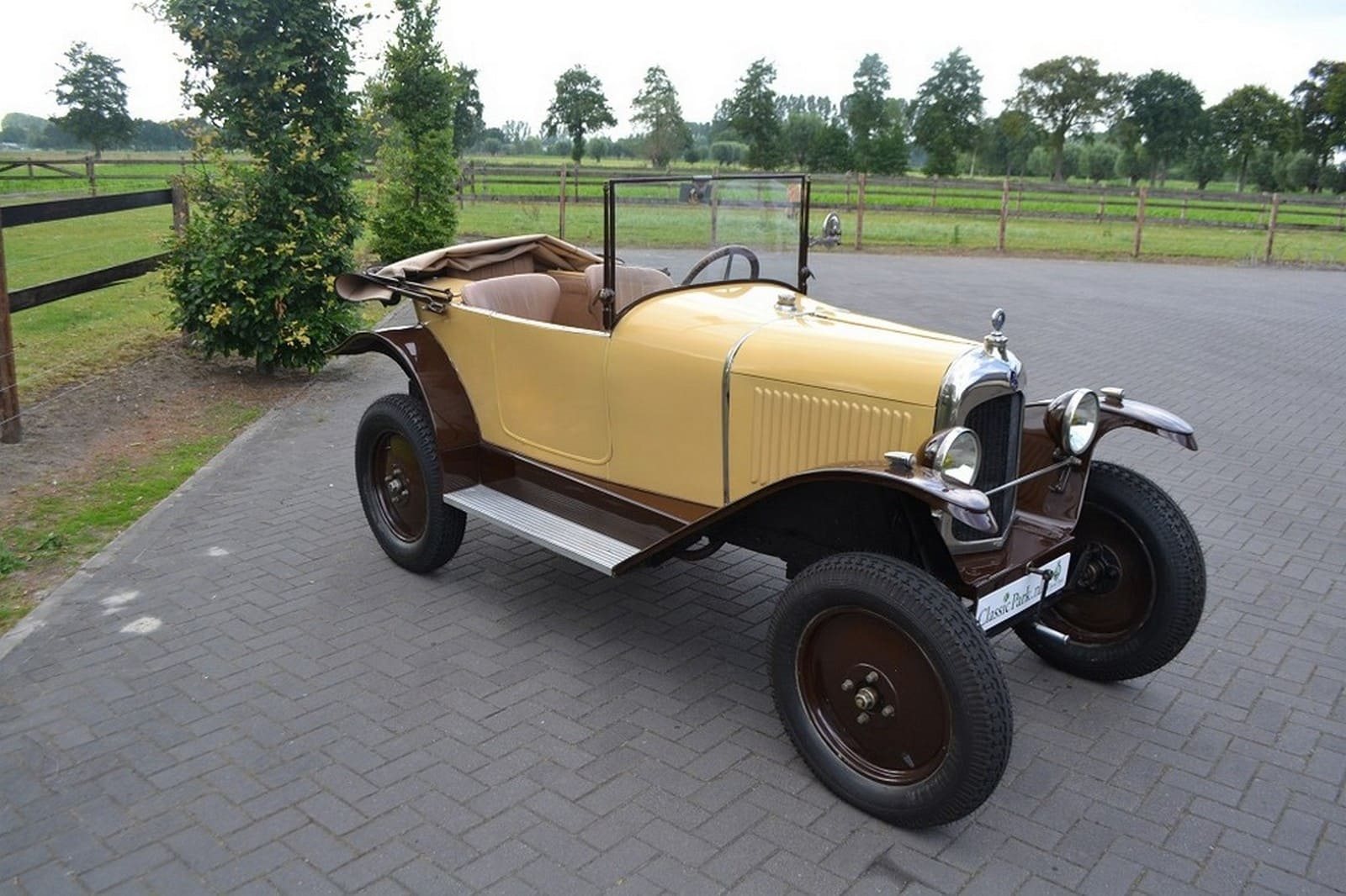 1924 - CITROËN 5HP TYPE C CABRIOLET BEIGE, foto 8