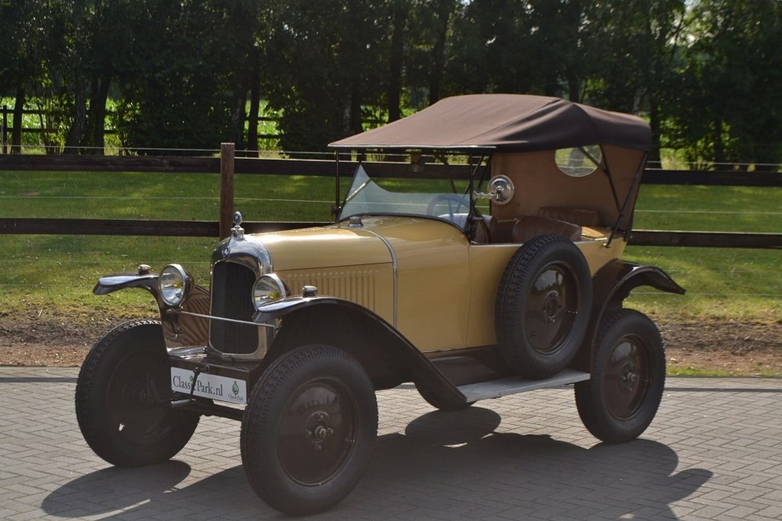 1924 - CITROËN 5HP TYPE C CABRIOLET BEIGE, foto 11