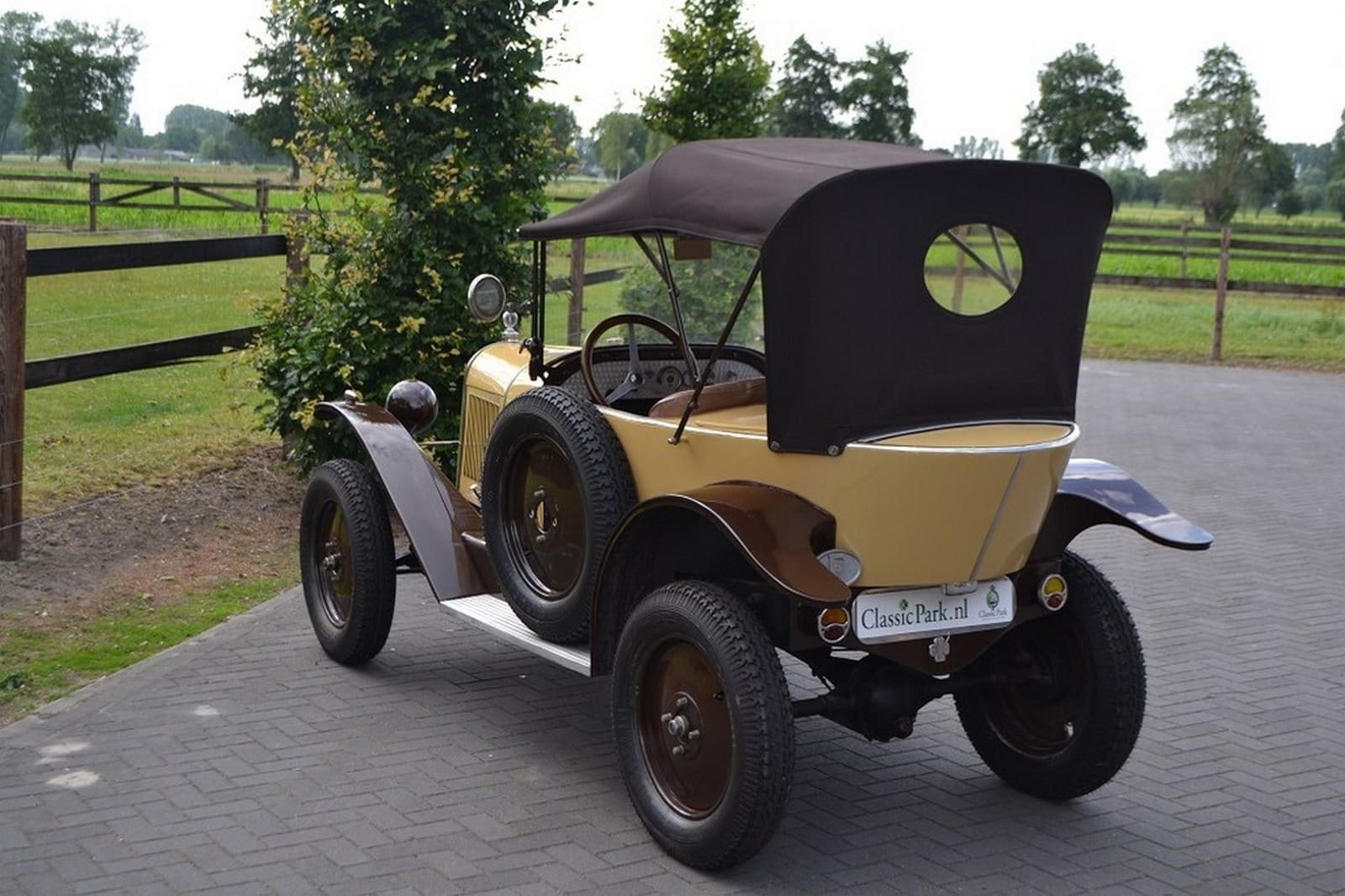 1924 - CITROËN 5HP TYPE C CABRIOLET BEIGE, foto 13