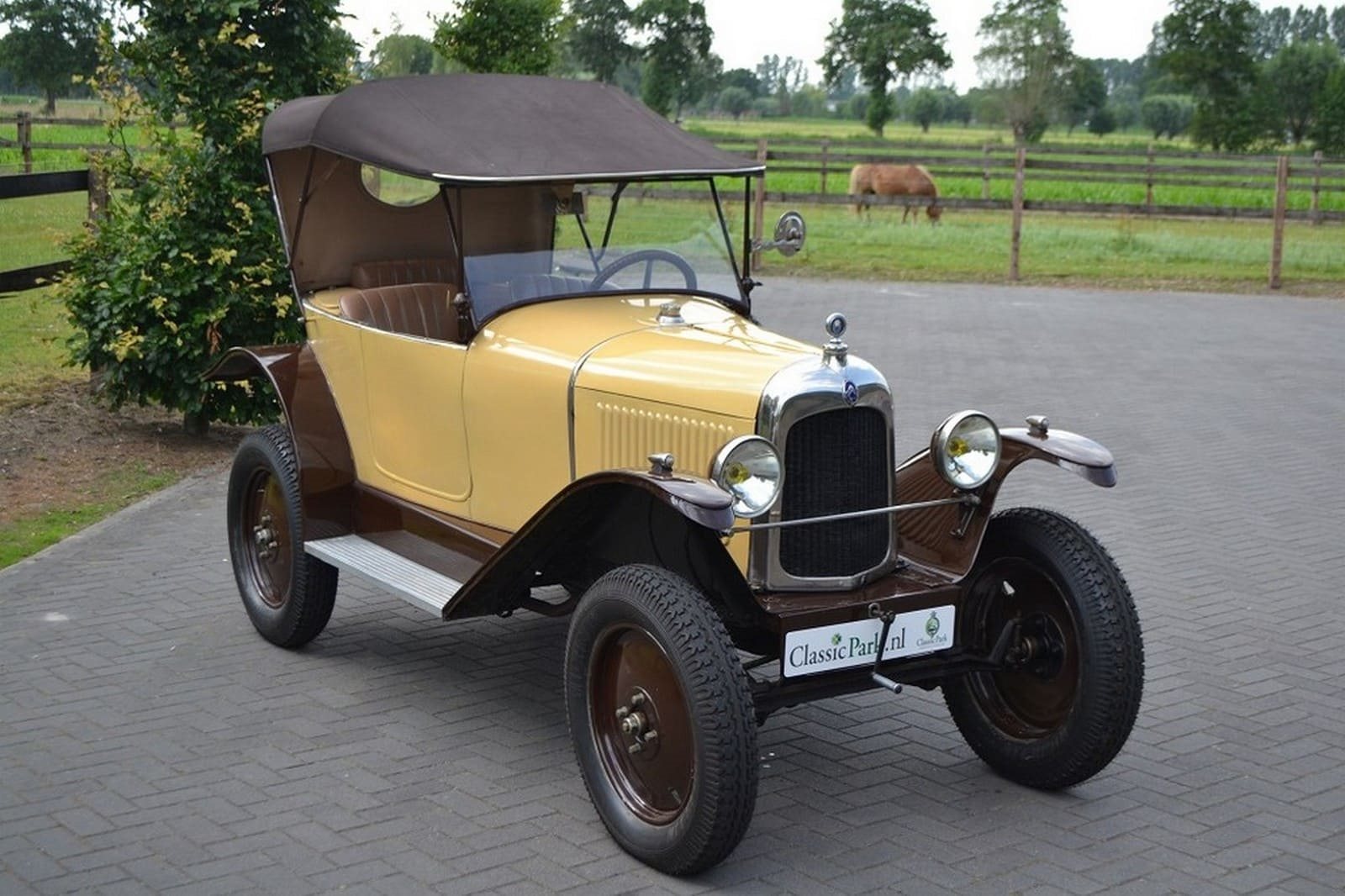 1924 - CITROËN 5HP TYPE C CABRIOLET BEIGE, foto 18