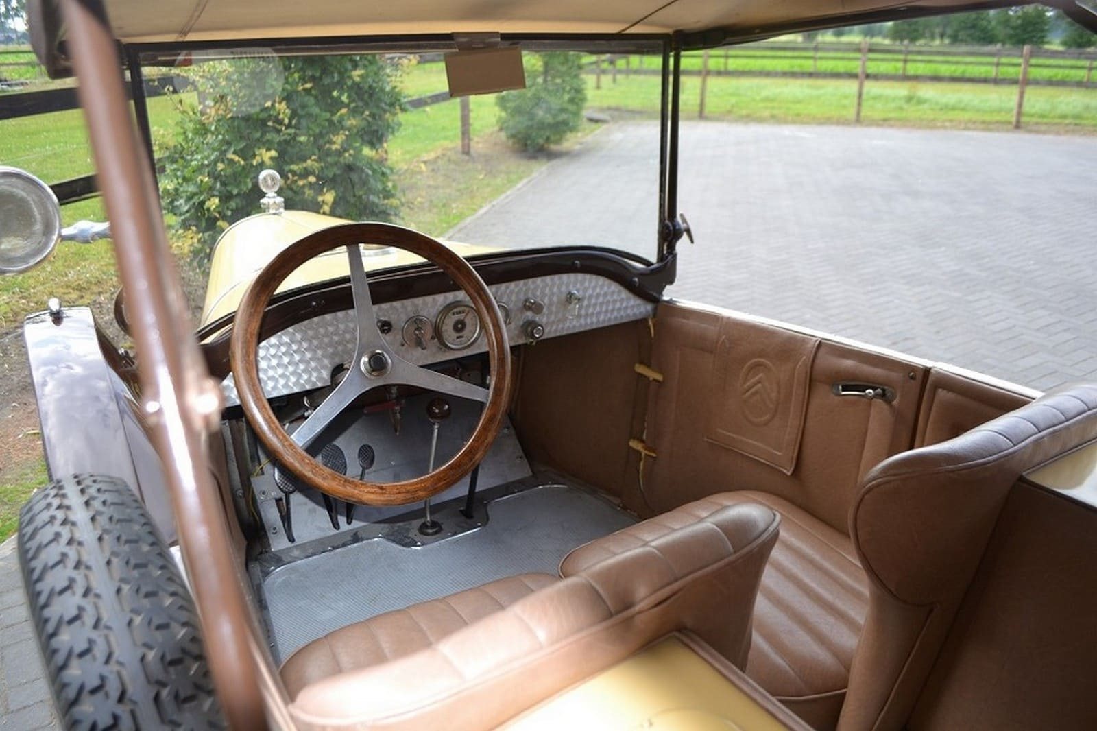 1924 - CITROËN 5HP TYPE C CABRIOLET BEIGE, foto 21