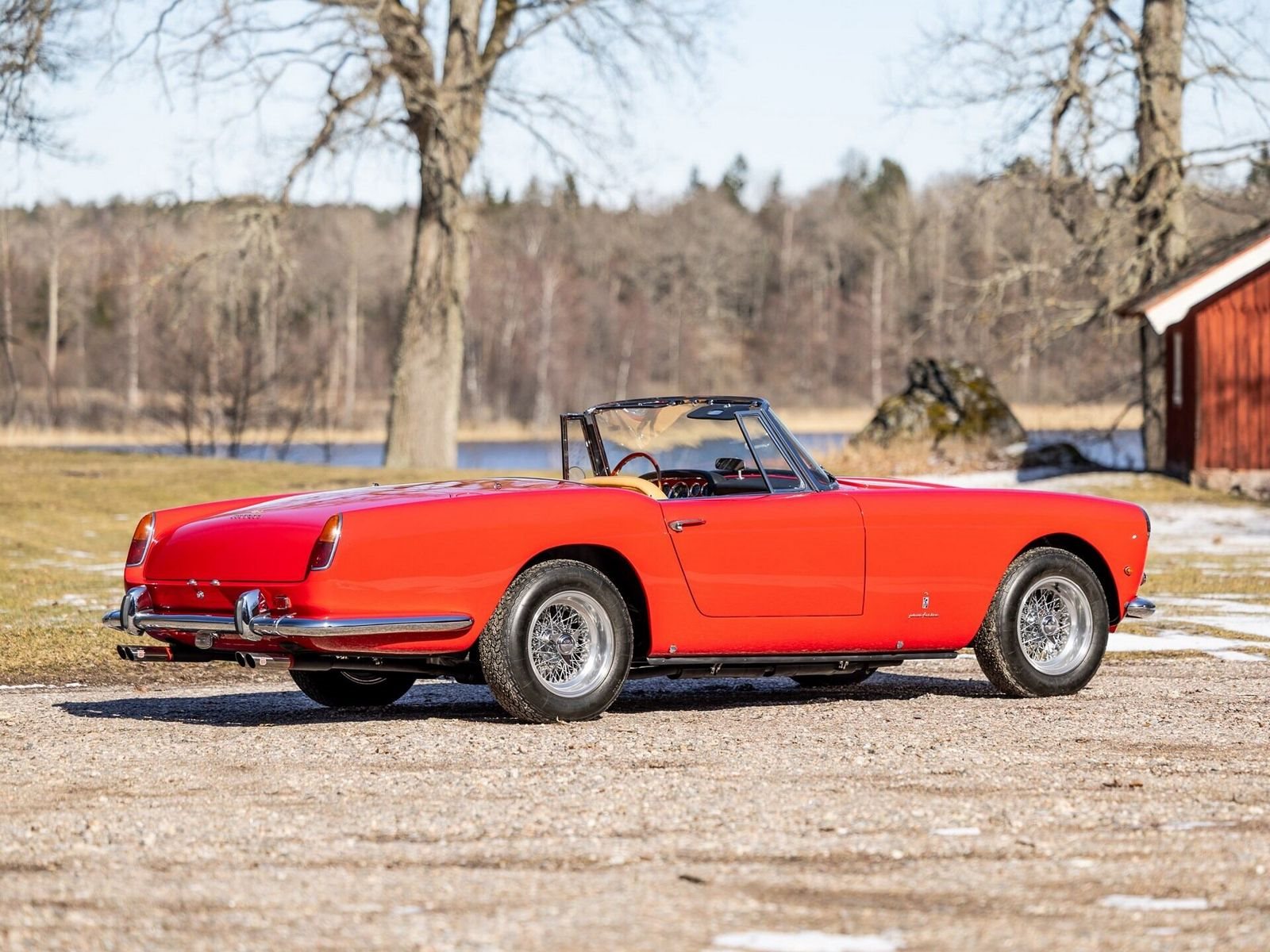 1961 - FERRARI F250 GT CABRIOLET ROSSO CORSA, foto 2