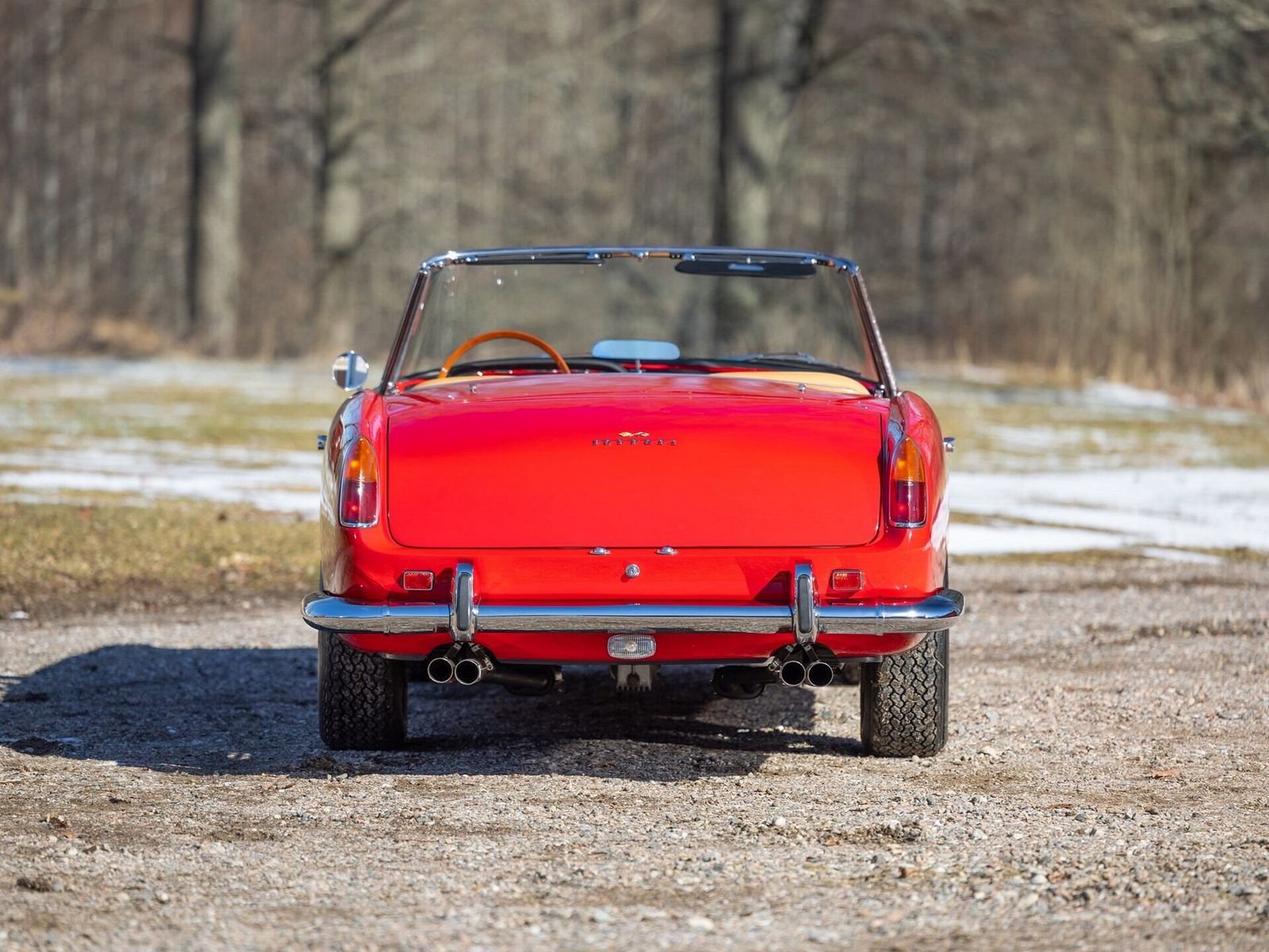 1961 - FERRARI F250 GT CABRIOLET ROSSO CORSA, foto 5