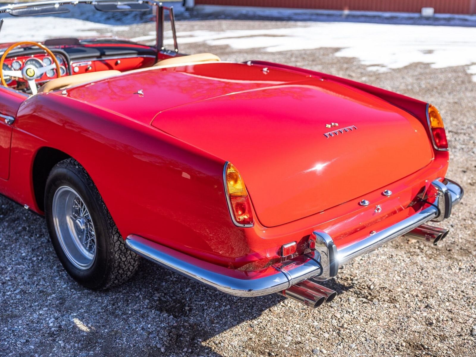 1961 - FERRARI F250 GT CABRIOLET ROSSO CORSA, foto 31