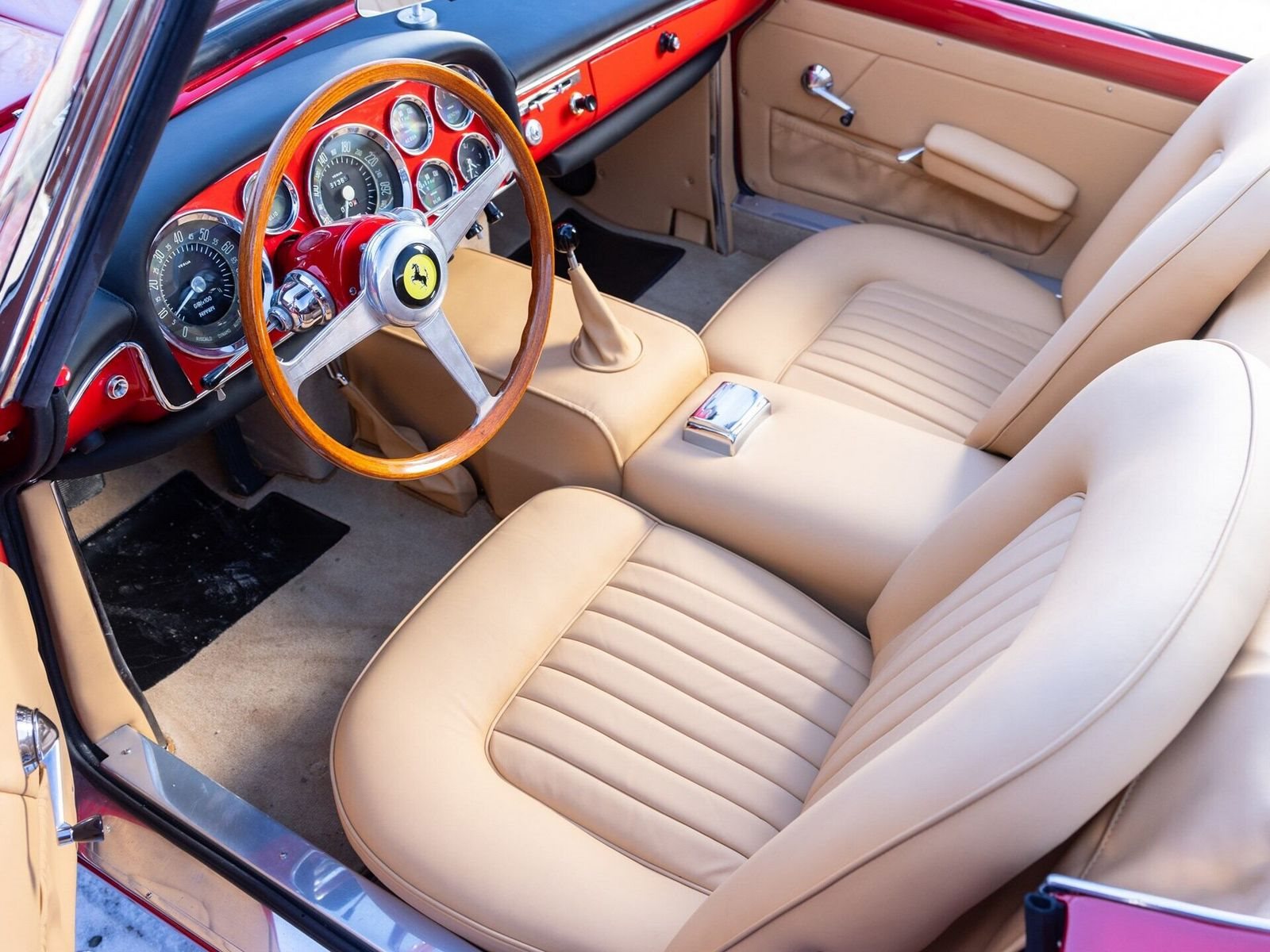 1961 - FERRARI F250 GT CABRIOLET ROSSO CORSA, foto 33