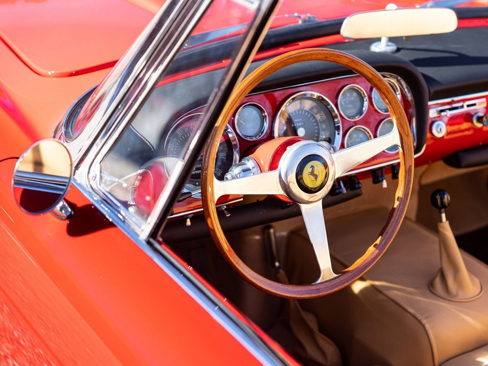 1961 - FERRARI F250 GT CABRIOLET ROSSO CORSA, foto 34