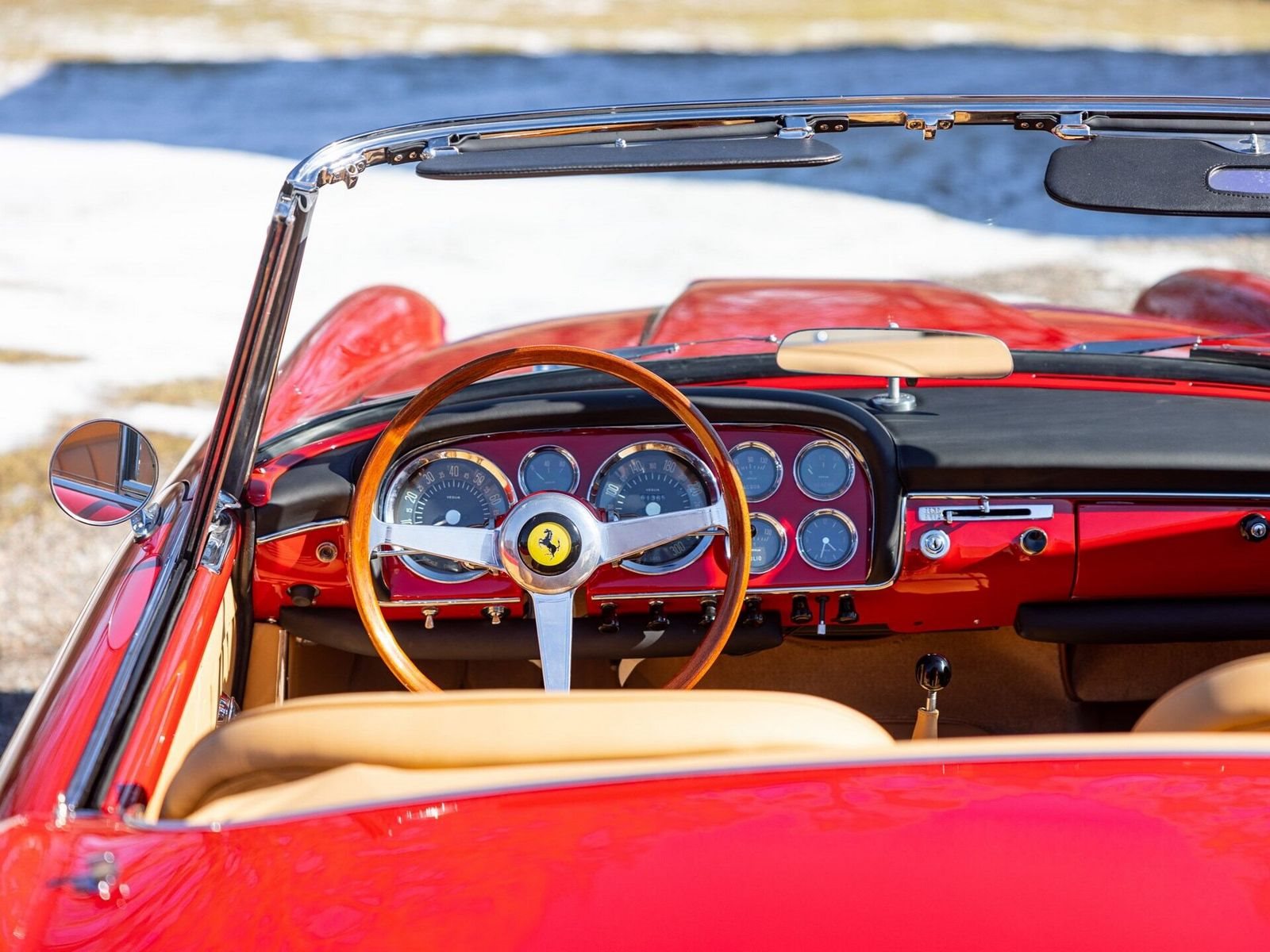 1961 - FERRARI F250 GT CABRIOLET ROSSO CORSA, foto 46
