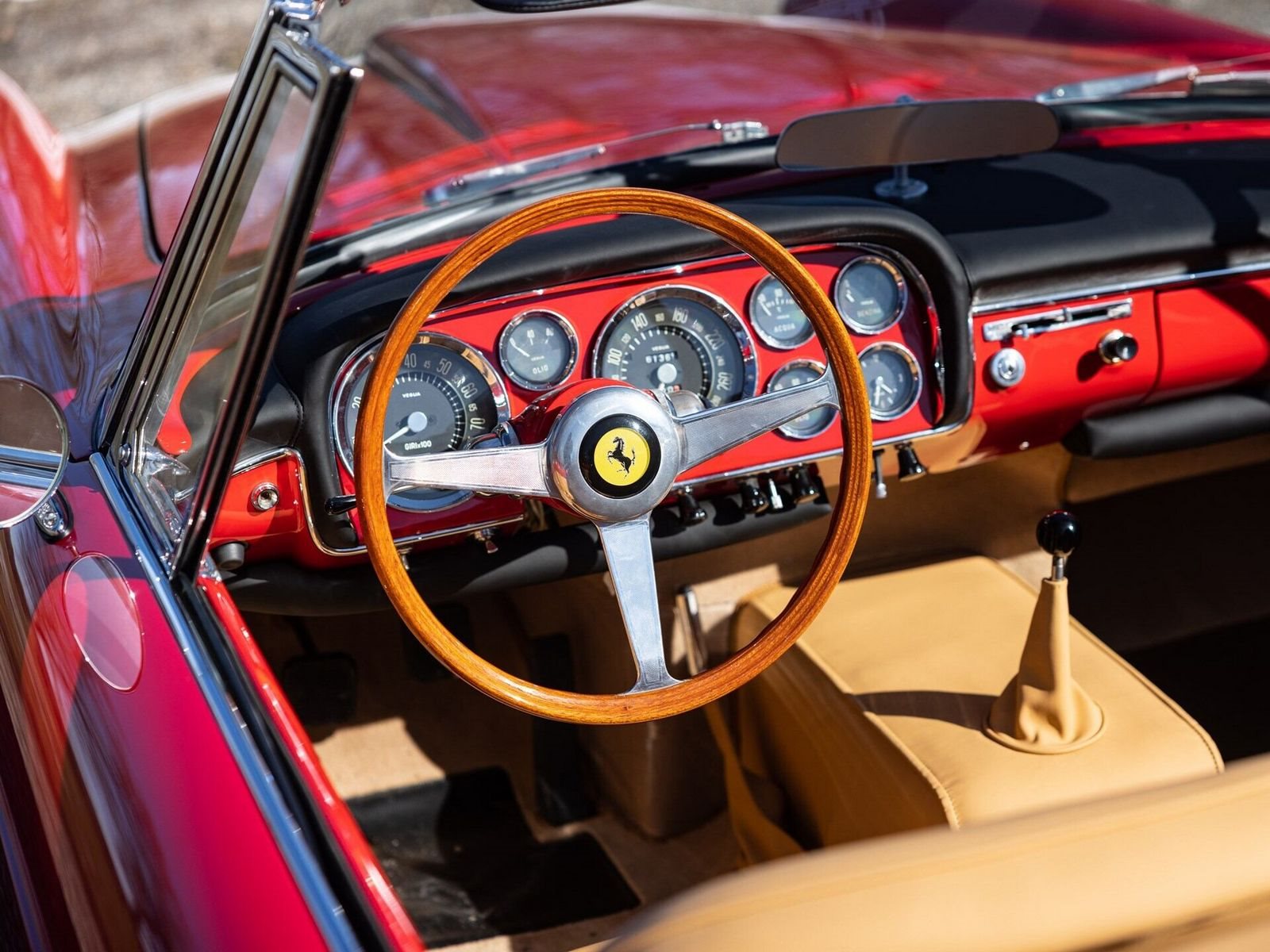 1961 - FERRARI F250 GT CABRIOLET ROSSO CORSA, foto 47