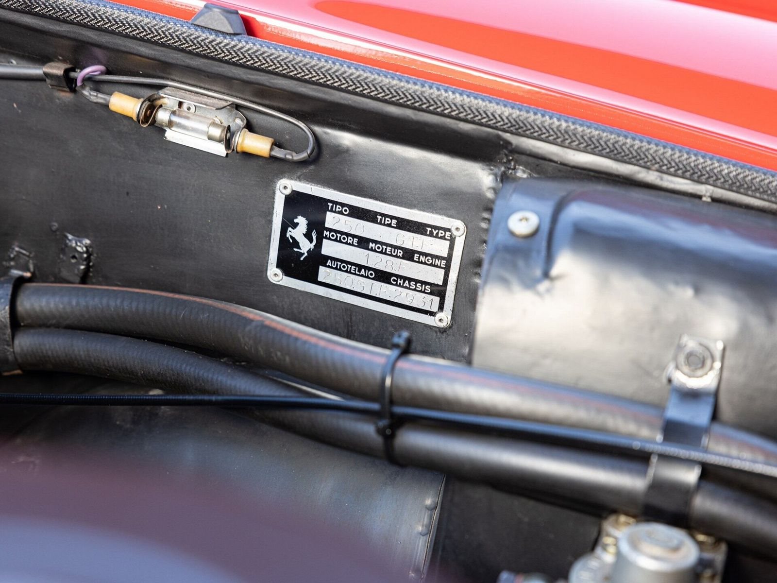 1961 - FERRARI F250 GT CABRIOLET ROSSO CORSA, foto 55