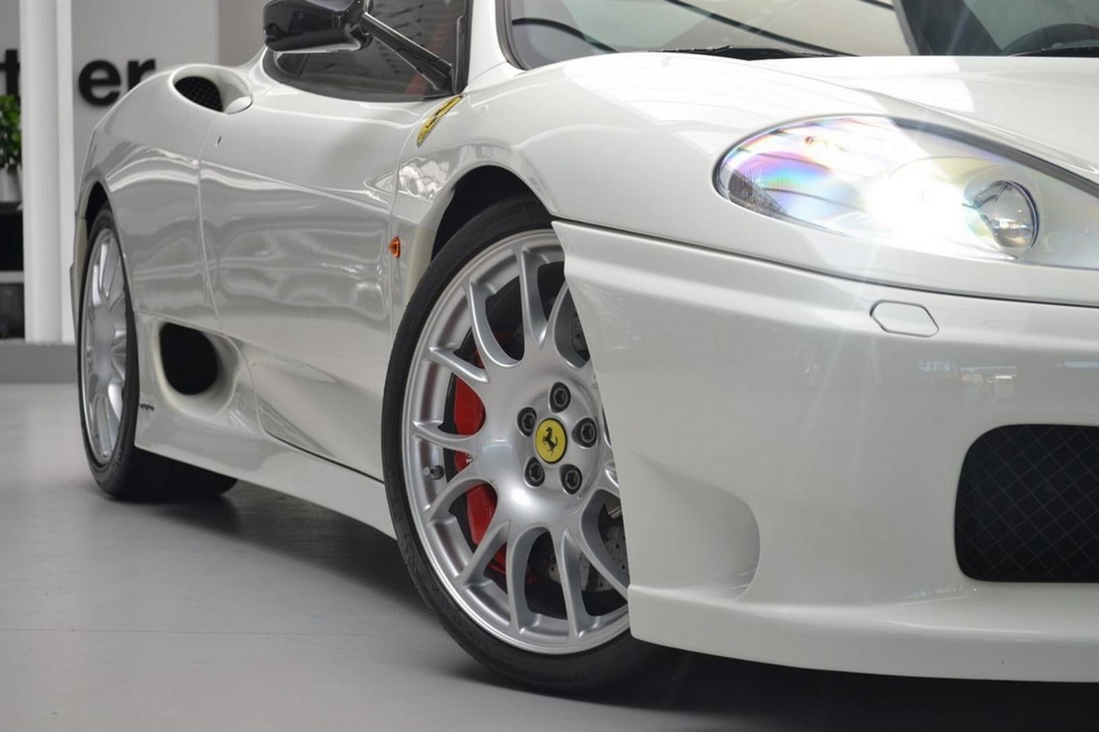 FERRARI F360 CHALLENGE STRADALE BIANCO AVUS, foto 3
