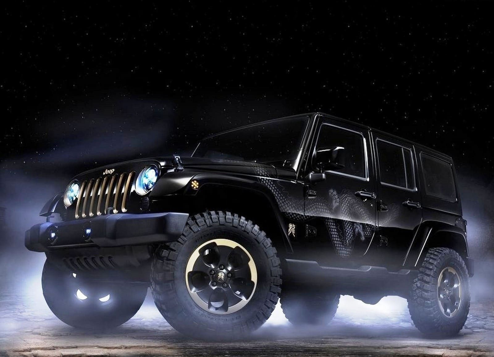 JEEP WRANGLER DRAGON CONCEPT, foto 1