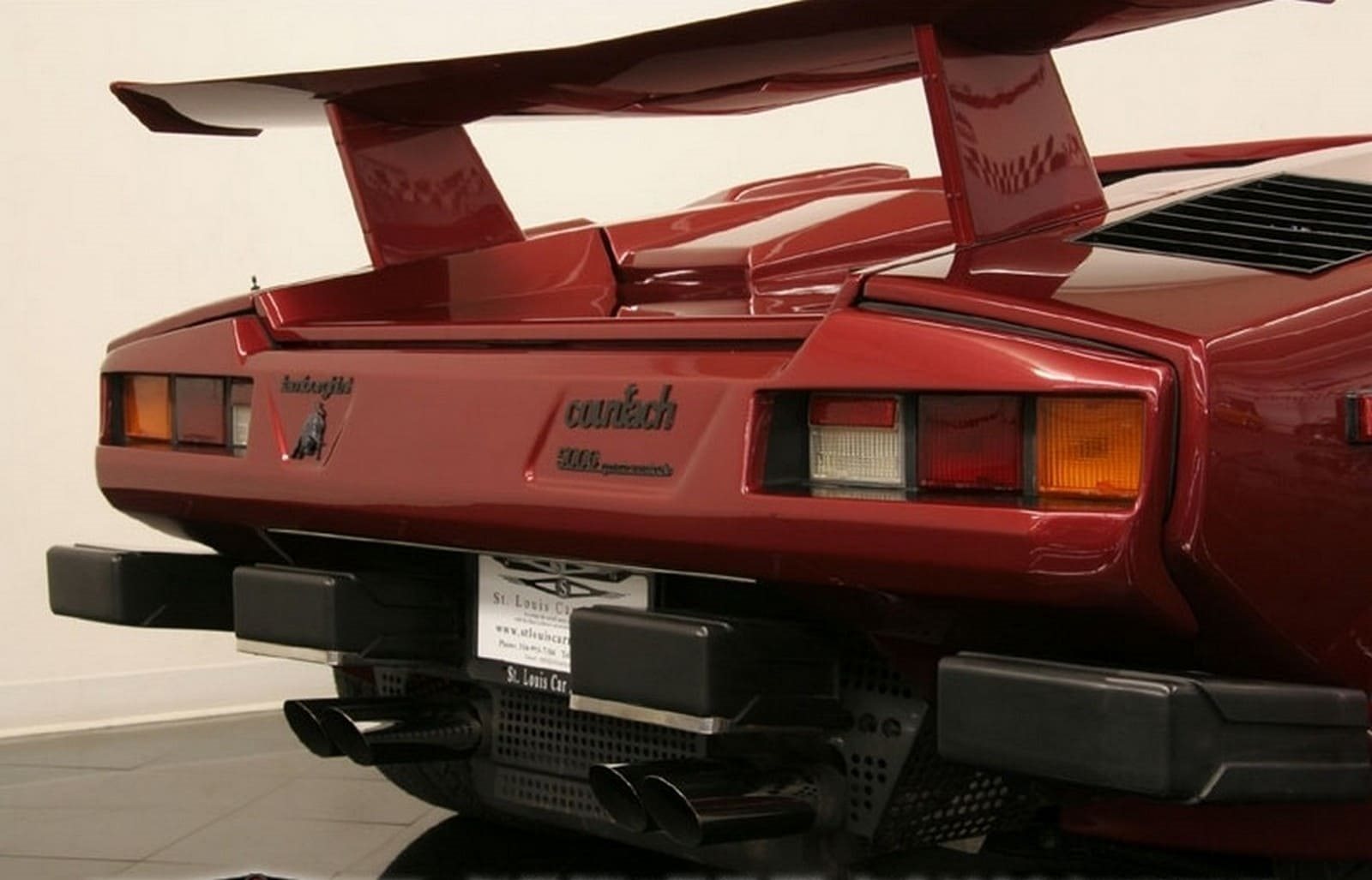 1988 - LAMBORGHINI COUNTACH 5000QV ROSSO LETO, foto 14