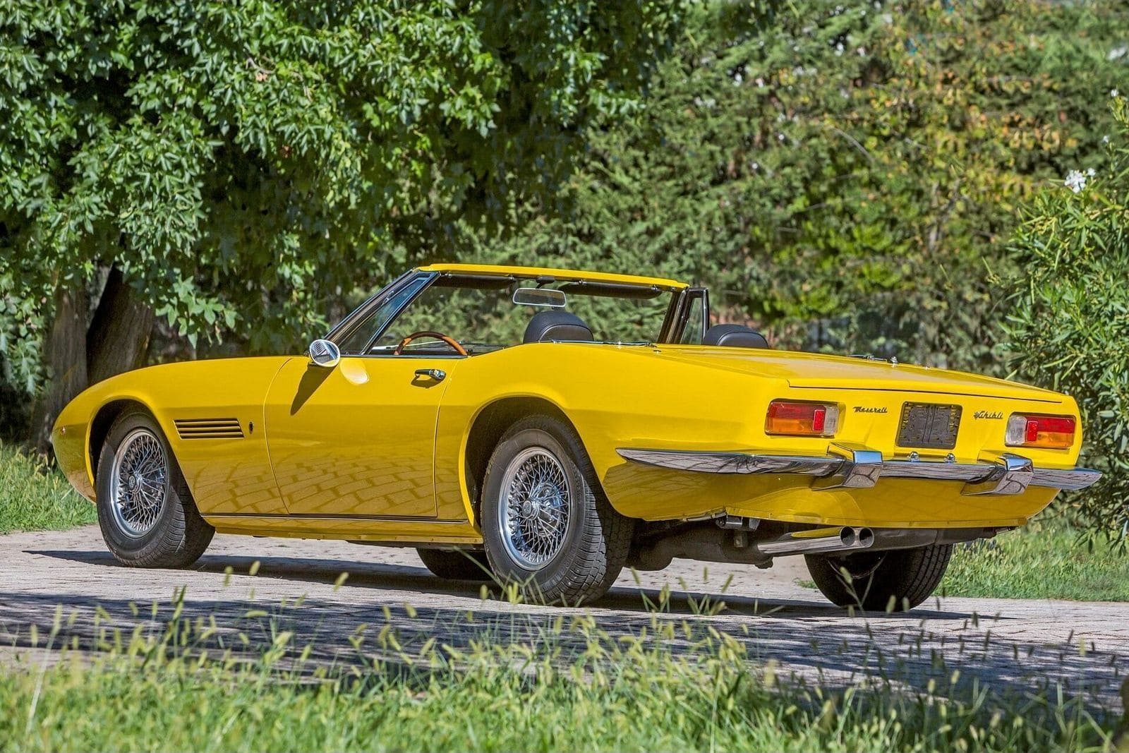 MASERATI GHIBLI SPYDER GIALLO, foto 2