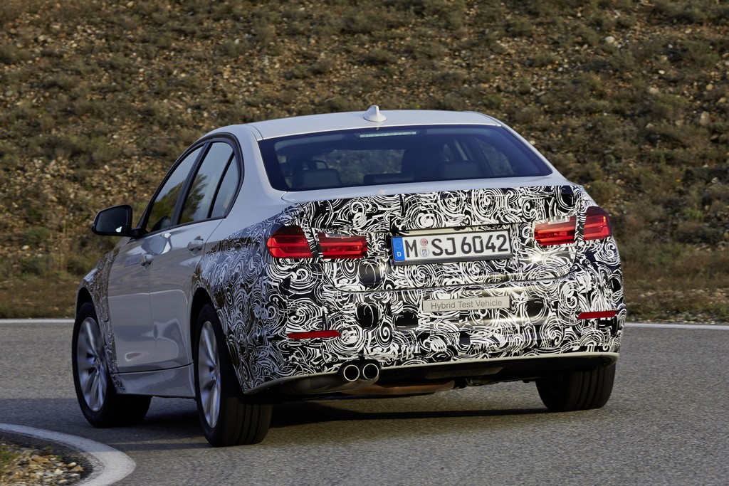 BMW 3 SERIES SEDAN PLUG-IN HYBRID PROTOTYPE, foto 9