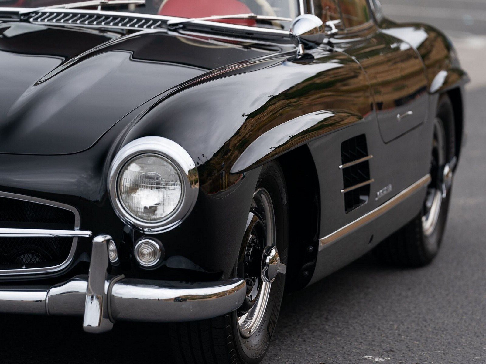 1956 - MERCEDES-BENZ 300 SL GULLWING BLACK, foto 28