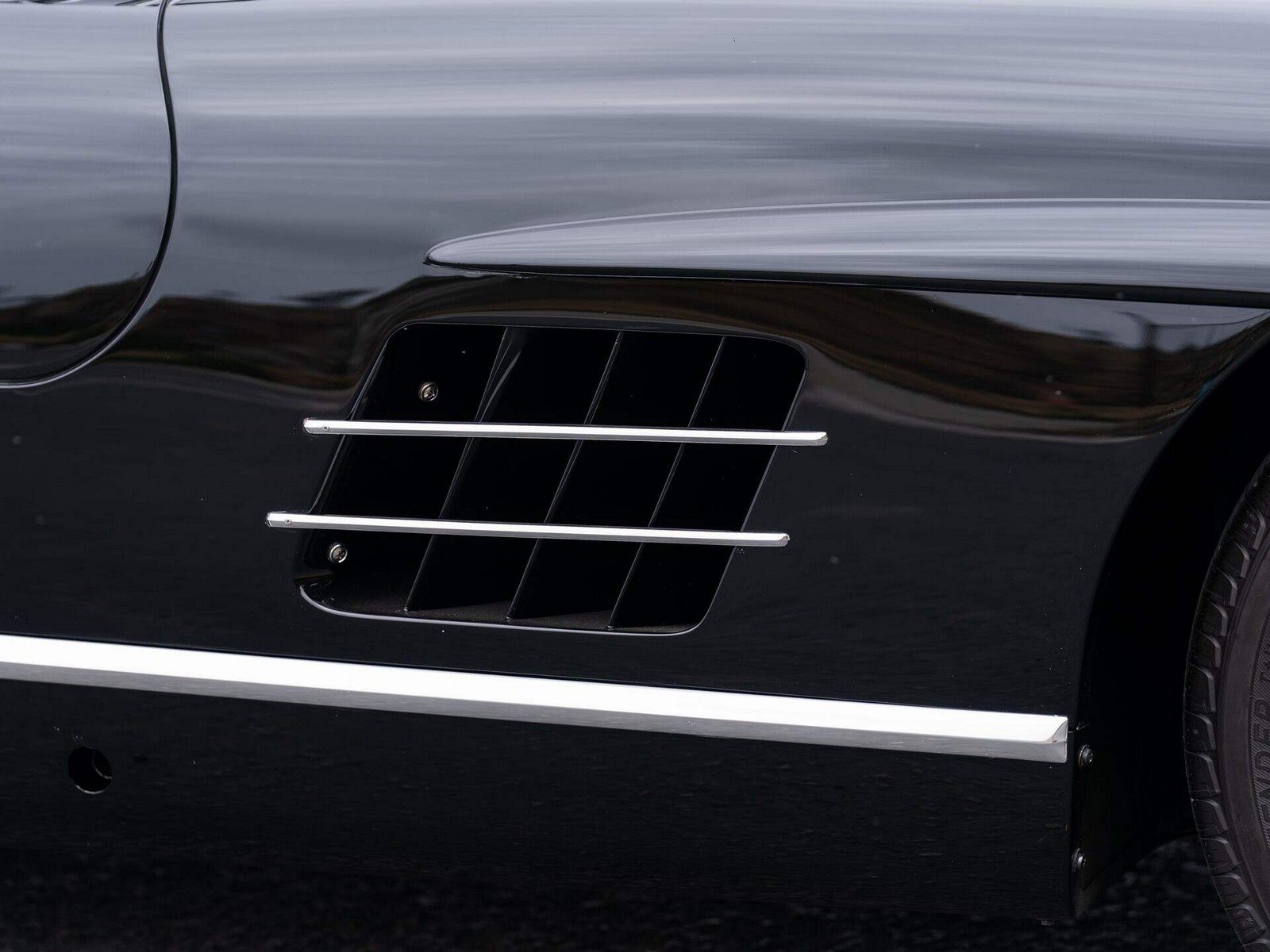 1956 - MERCEDES-BENZ 300 SL GULLWING BLACK, foto 47