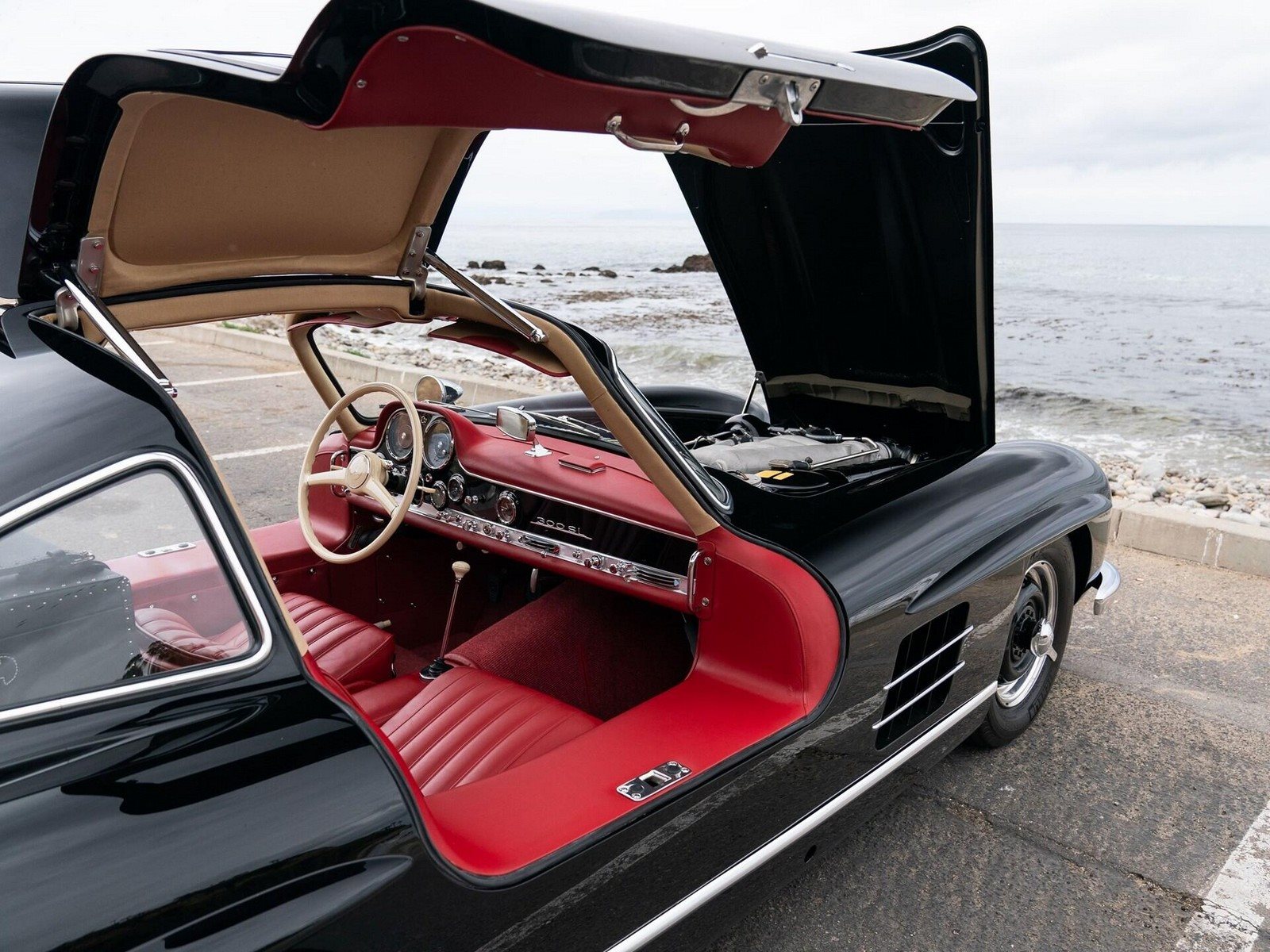 1956 - MERCEDES-BENZ 300 SL GULLWING BLACK, foto 56