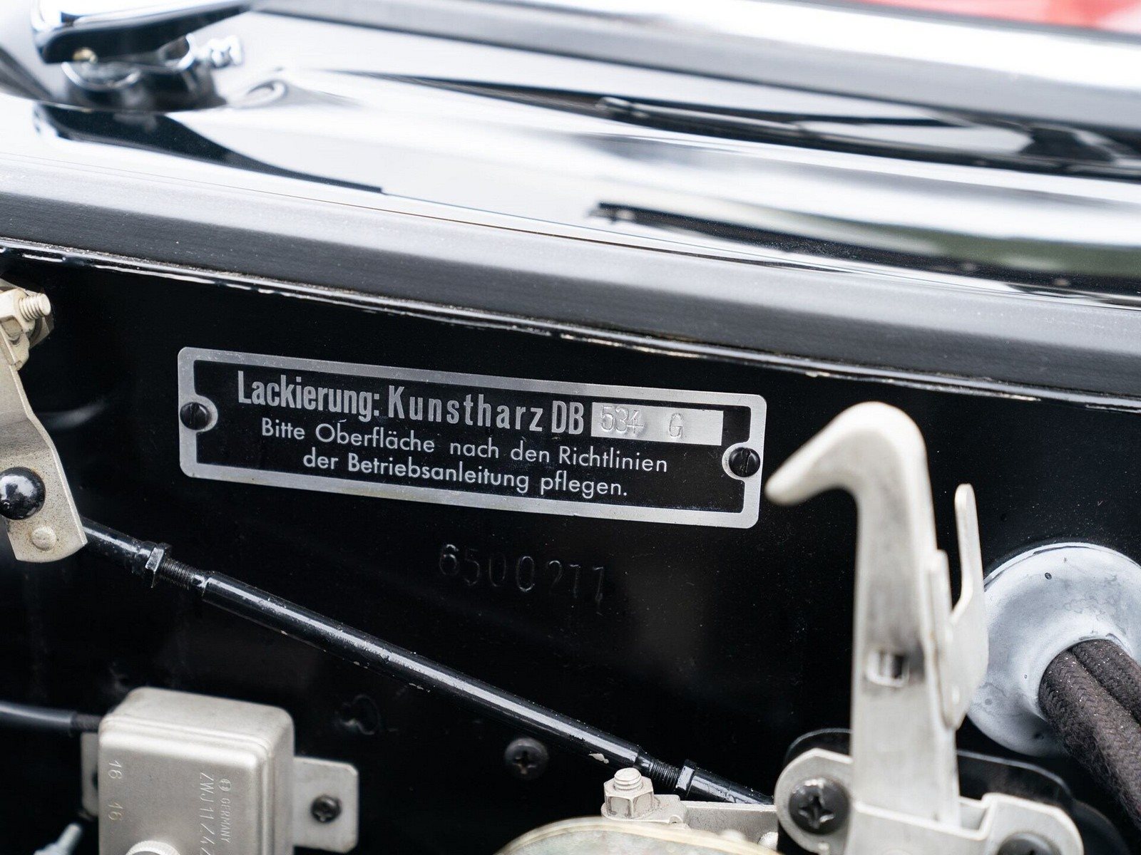 1956 - MERCEDES-BENZ 300 SL GULLWING BLACK, foto 101