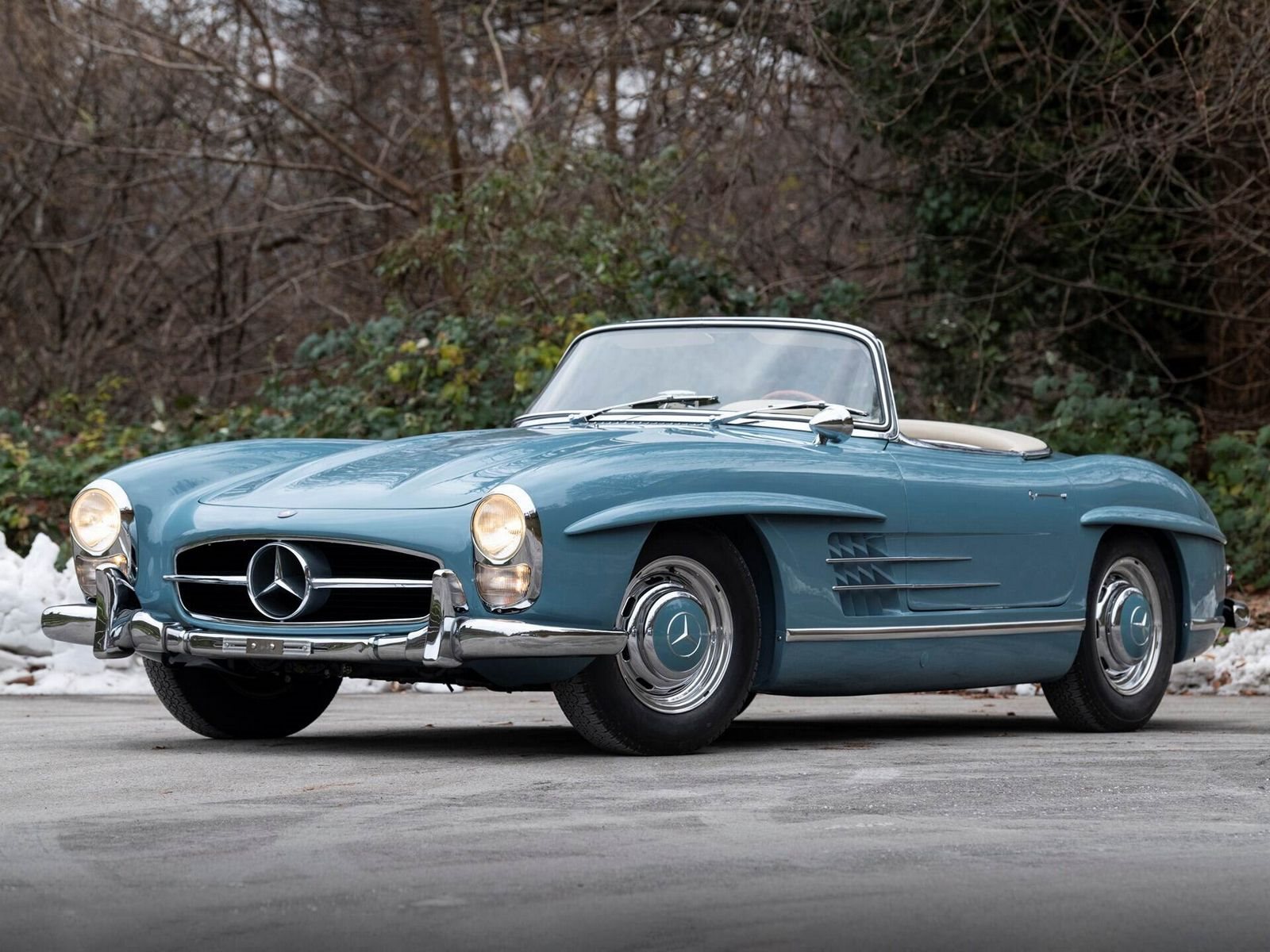 1959 - MERCEDES-BENZ 300 SL ROADSTER BLUE, foto 1