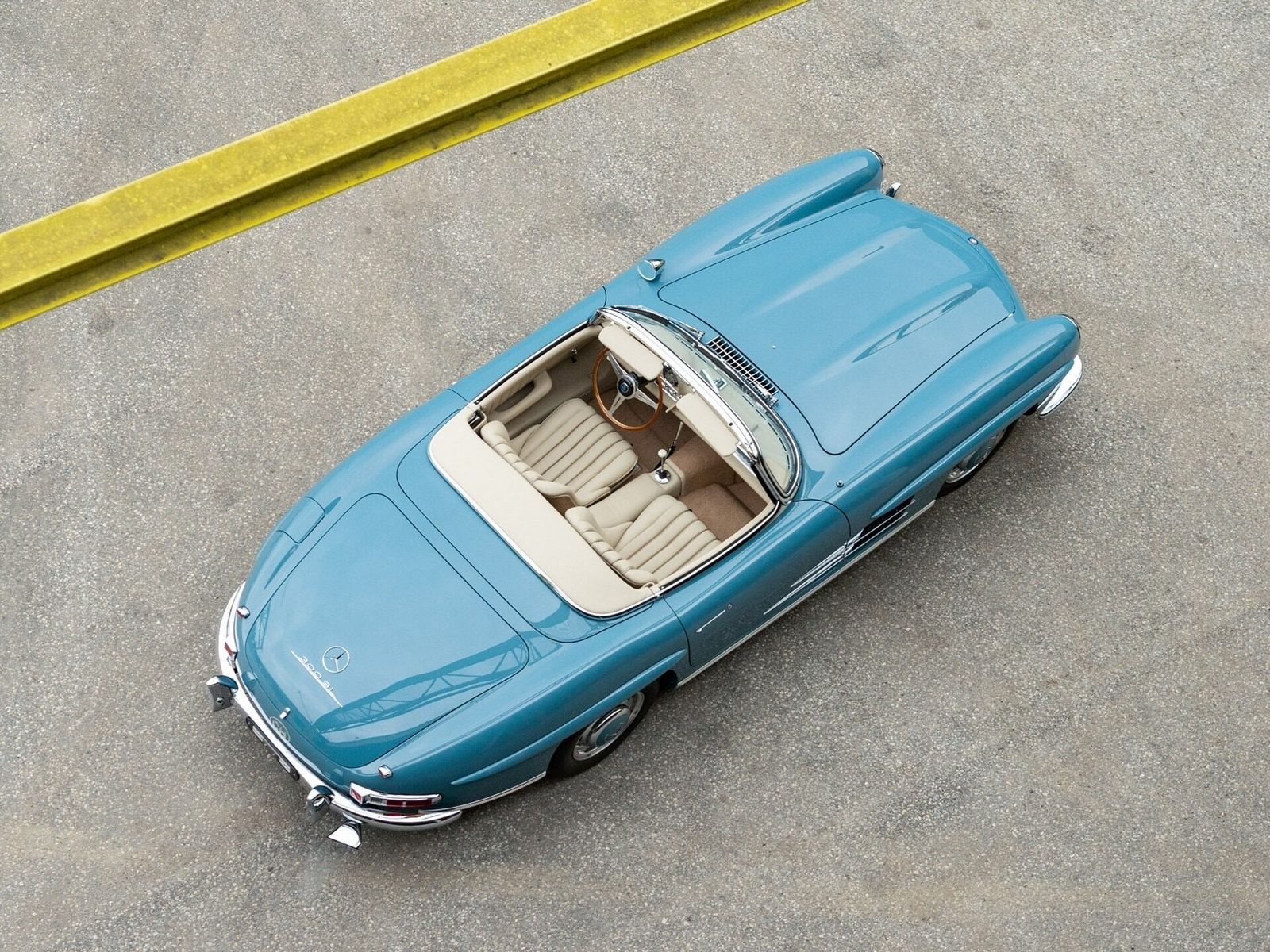1959 - MERCEDES-BENZ 300 SL ROADSTER BLUE, foto 6
