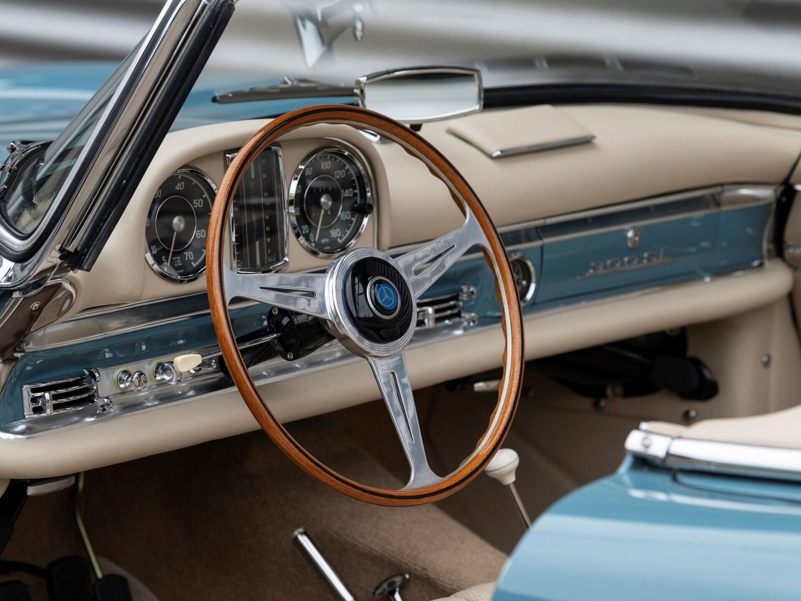 1959 - MERCEDES-BENZ 300 SL ROADSTER BLUE, foto 45