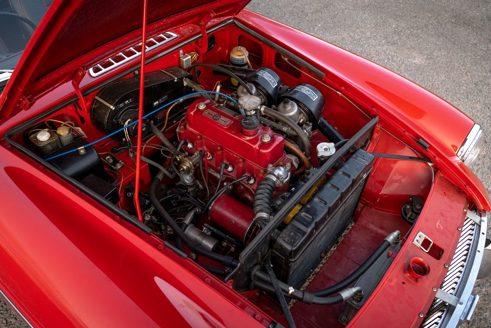 1967 - MG MGB ROADSTER TARTAN RED, foto 21