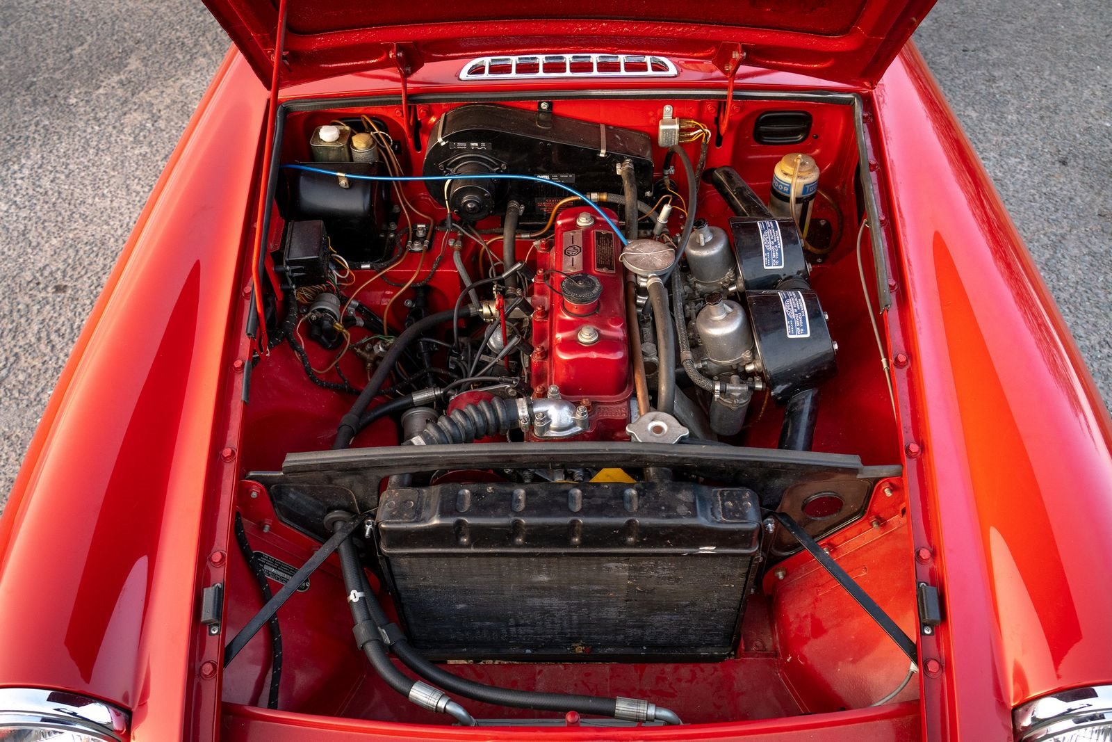 1967 - MG MGB ROADSTER TARTAN RED, foto 23