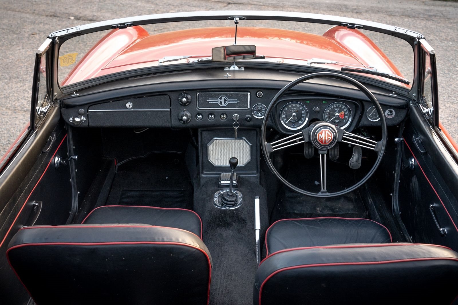 1967 - MG MGB ROADSTER TARTAN RED, foto 34