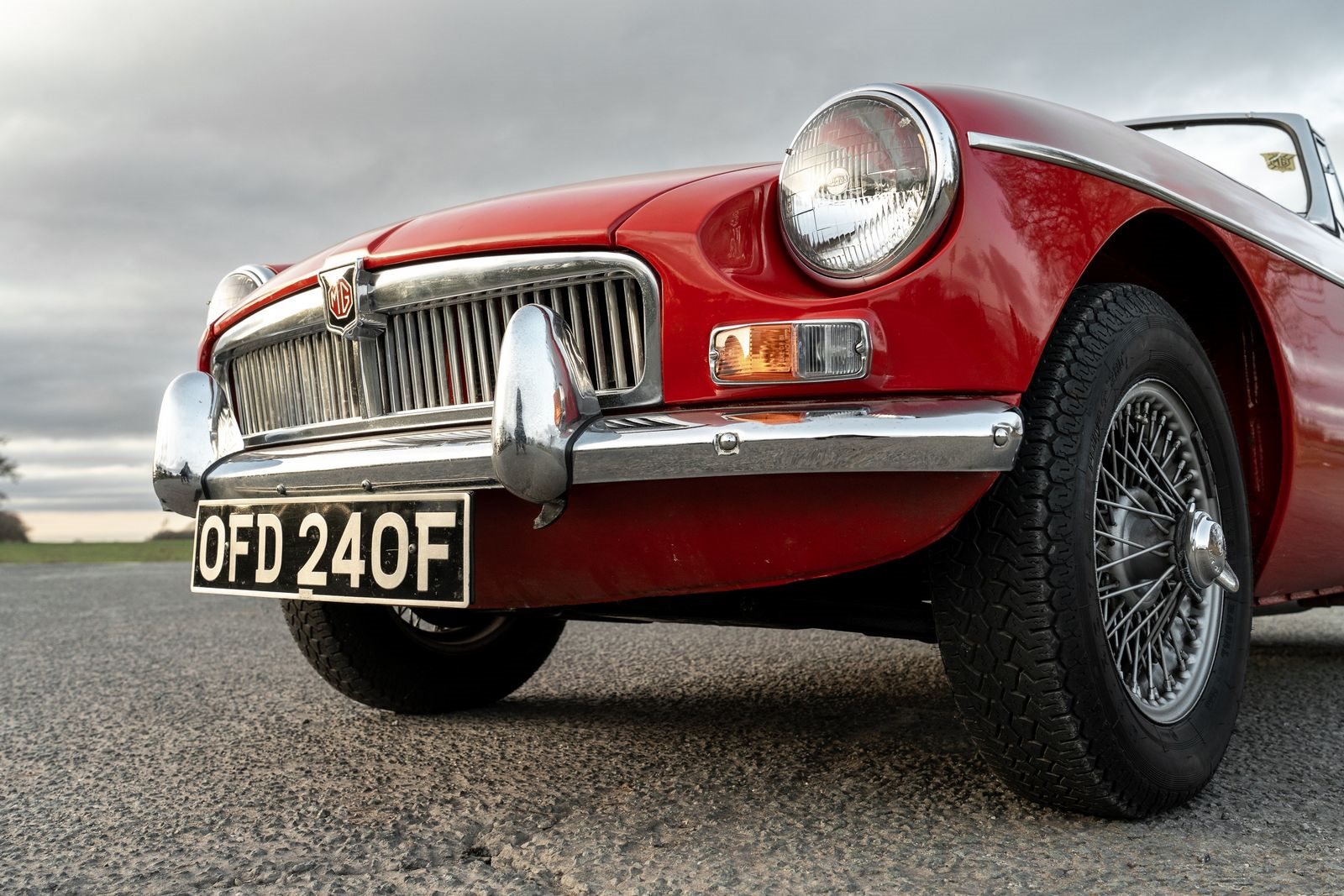 1967 - MG MGB ROADSTER TARTAN RED, foto 54