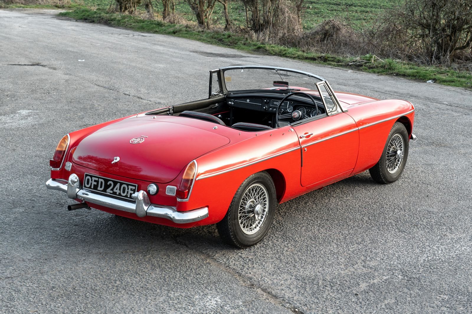 1967 - MG MGB ROADSTER TARTAN RED, foto 61