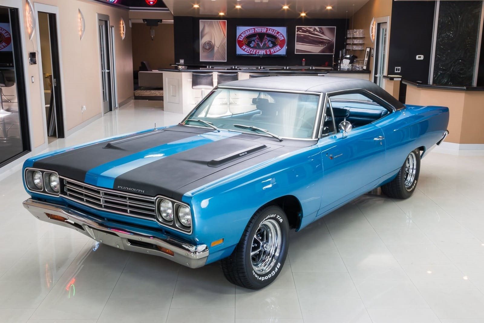 1969 - PLYMOUTH ROAD RUNNER BLUE, foto 1
