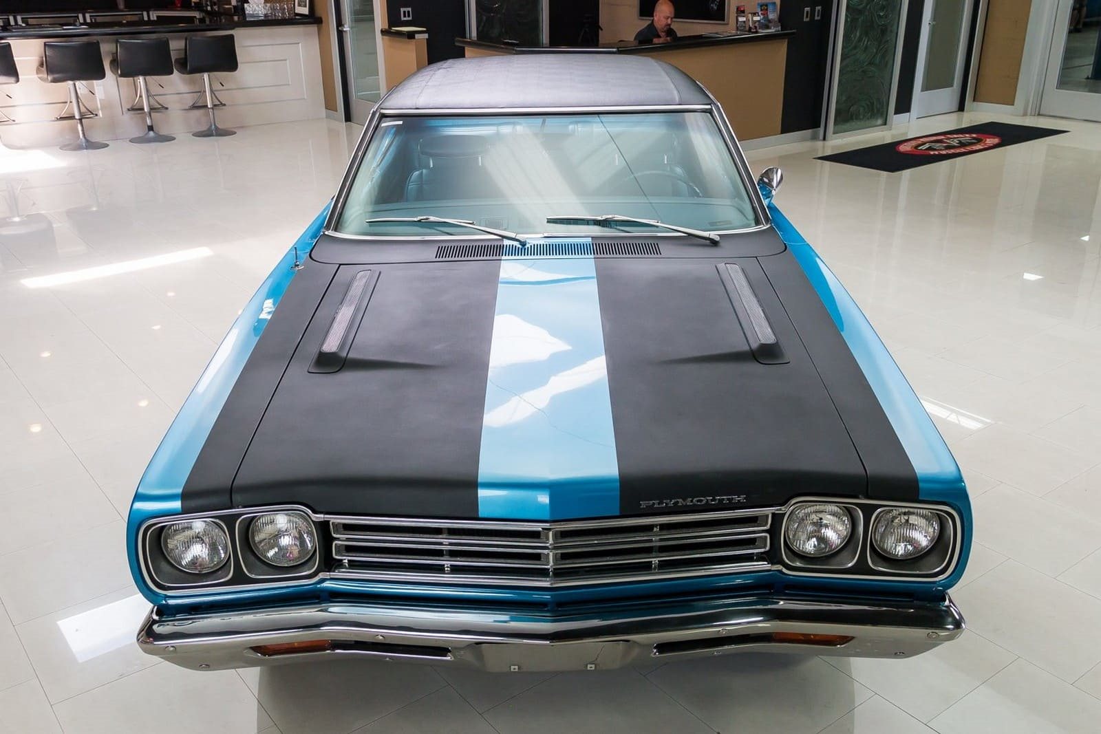 1969 - PLYMOUTH ROAD RUNNER BLUE, foto 3