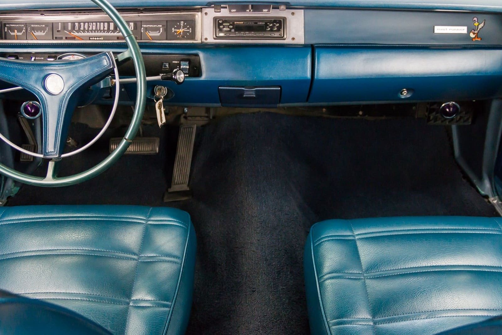 1969 - PLYMOUTH ROAD RUNNER BLUE, foto 48