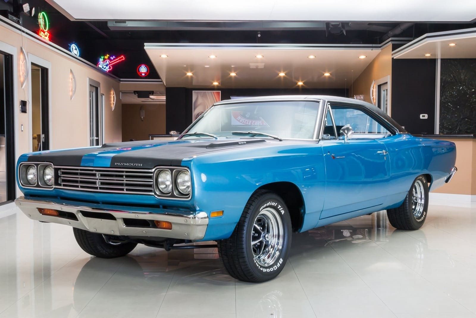 1969 - PLYMOUTH ROAD RUNNER BLUE, foto 63