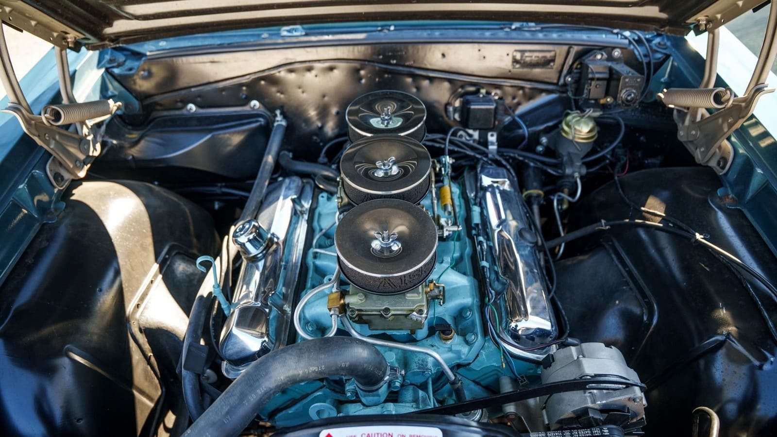 PONTIAC GTO HARDTOP COUPE TEAL TURQUOISE, foto 58