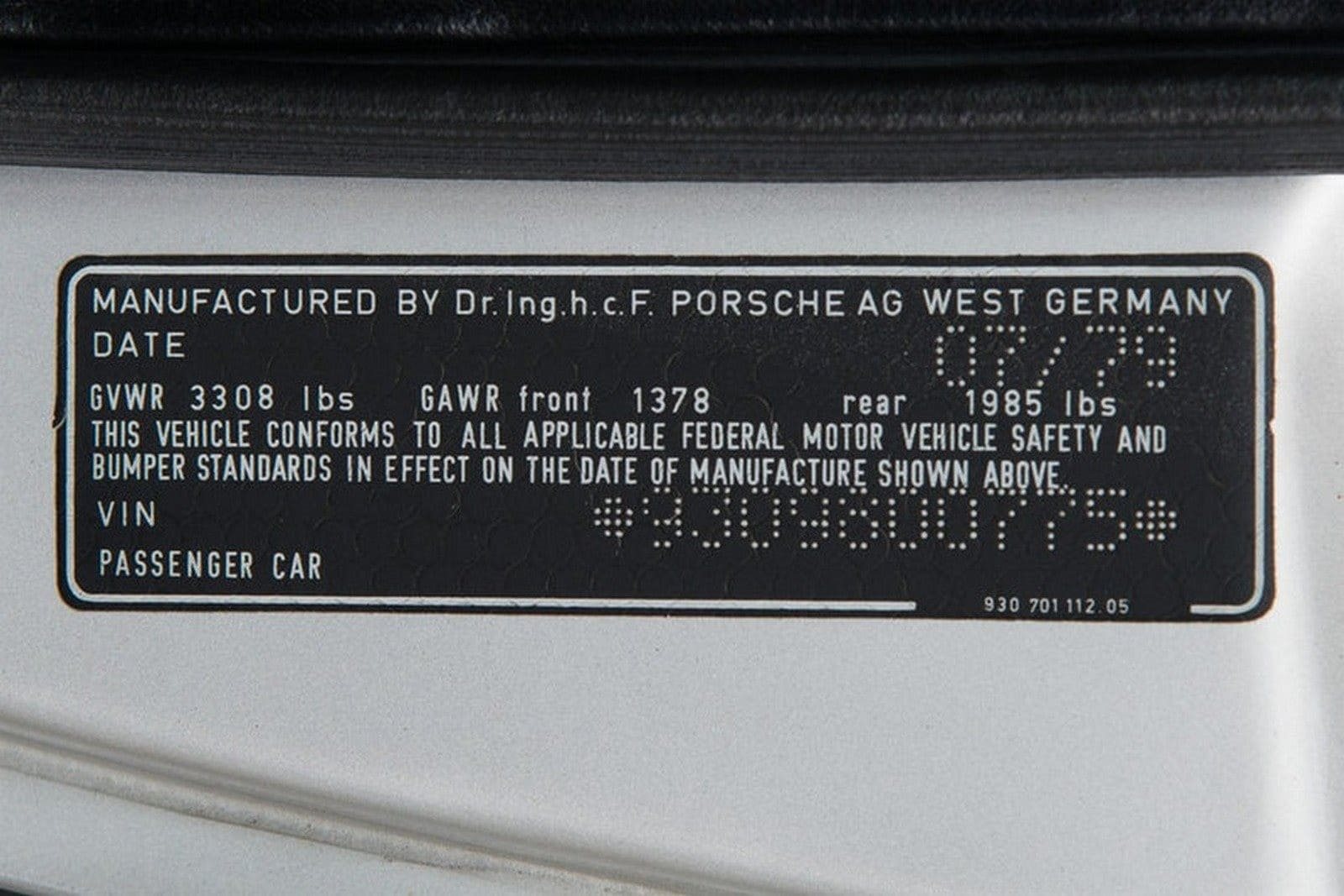 1979 - PORSCHE 911 TURBO SILVER, foto 27