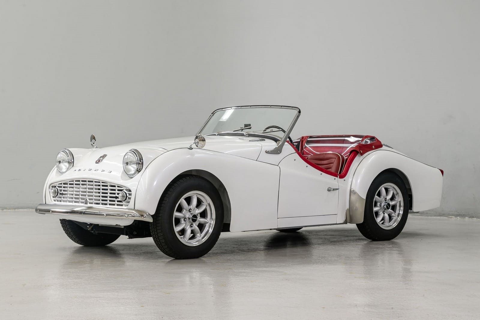 1959 - TRIUMPH TR3A PEARL WHITE, foto 1