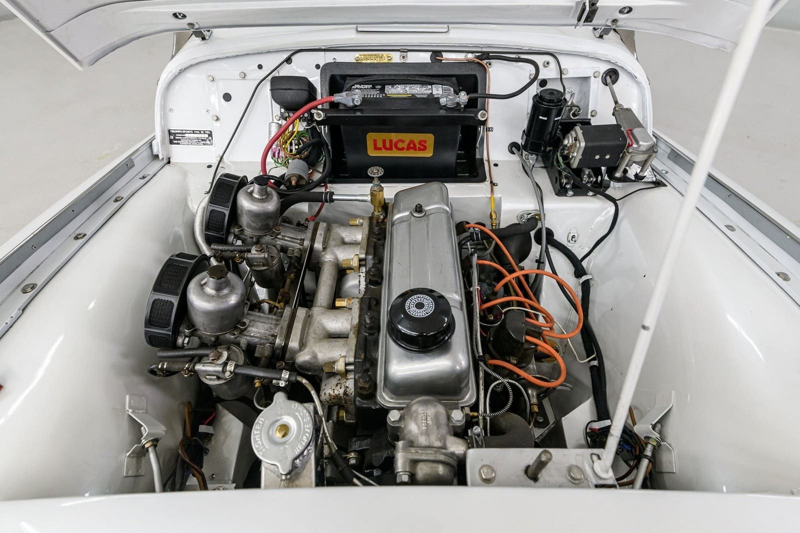 1959 - TRIUMPH TR3A PEARL WHITE, foto 24